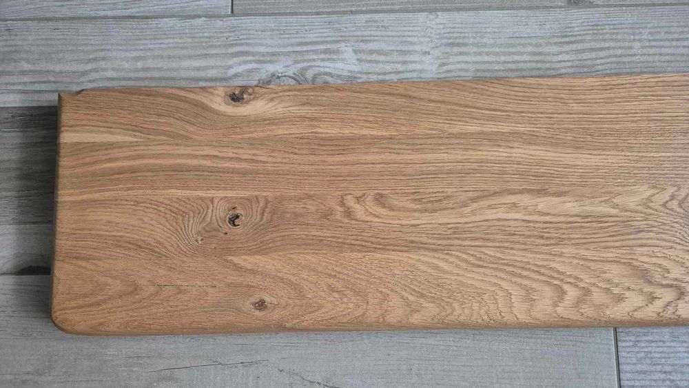 parapet dębowy loft  rustikal 178 cm