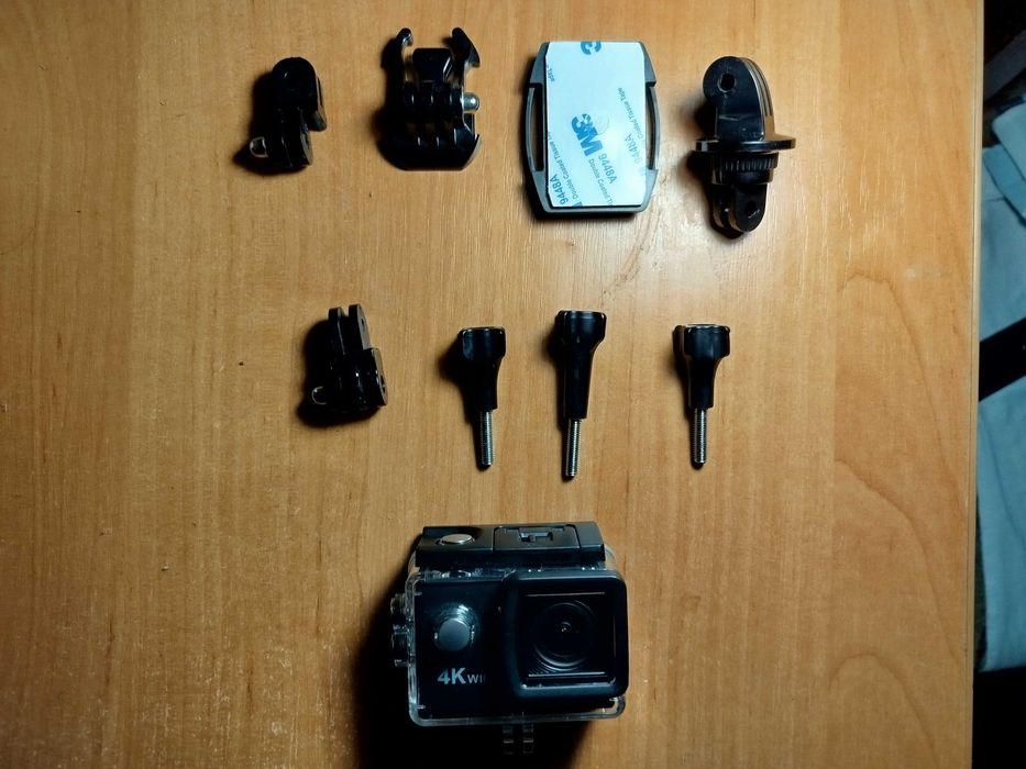 Екшн-камера SJCAM SJ4000 Air, 4K, чорний з дисплеєм.
