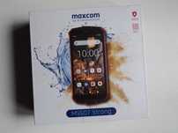 PANCERNY TELEFON MaxCom Strong MS507 NFC USB C IP68 nowy zafoliowany