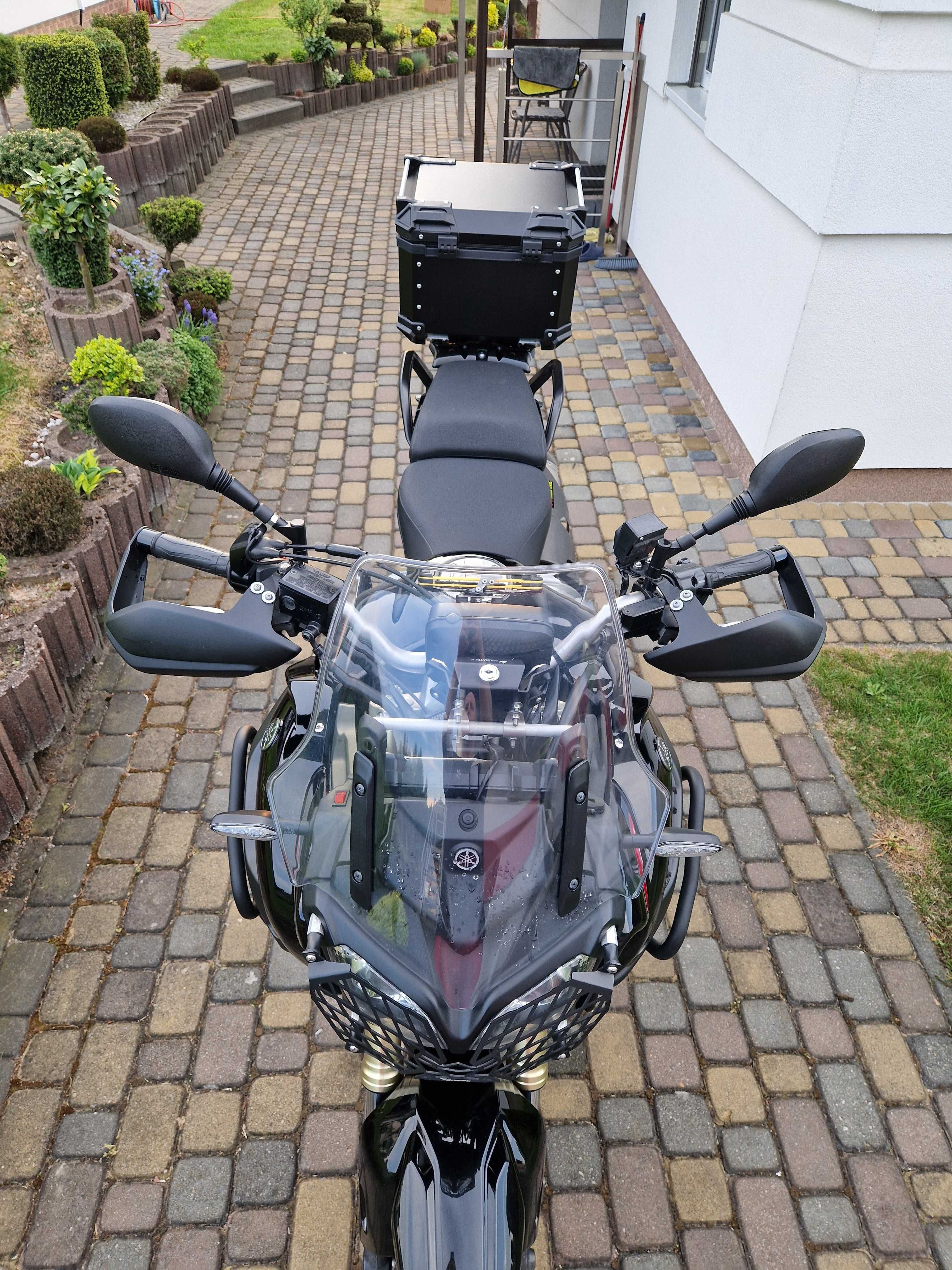 Yamaha Super Tenere 1200,Akrapovic-Tomtom-Nowe Metzeler-Po Serwisie