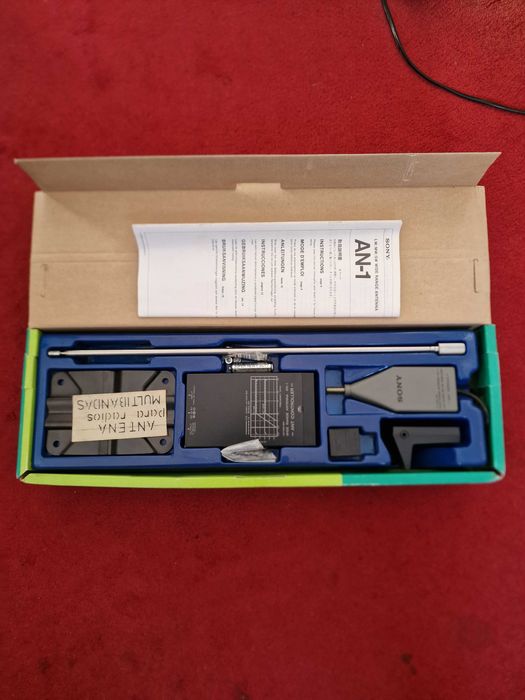 Antena  "Sony "modelo AN- 1 para recepção de radiocomunicações