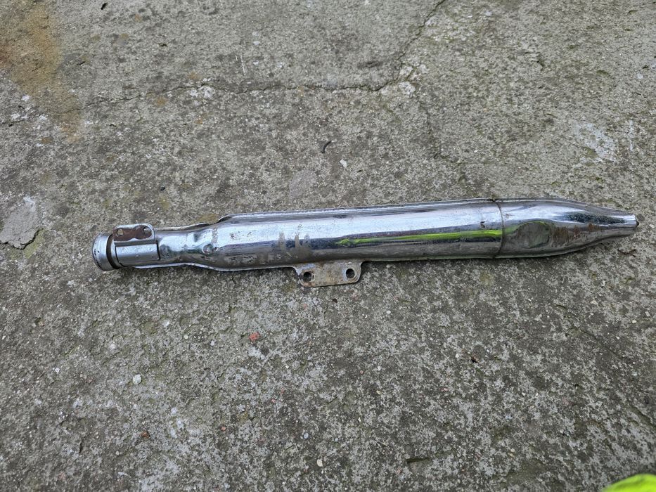 Tłumik rura wydechowa Jawa 175 250 (wsk wfm shl mz komar romet)