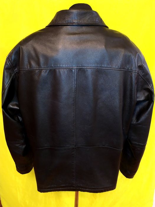 Куртка кожаная на меху Angelo Litrico Германия, большой р. 3 XL, 60-62