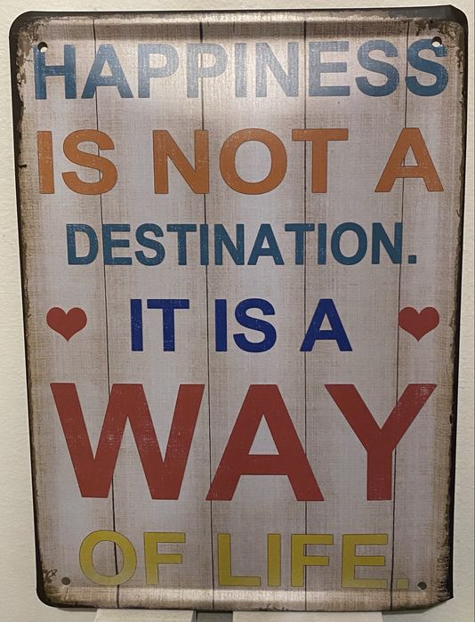 Conjunto de 4 placas decorativas com frases inspiradoras!