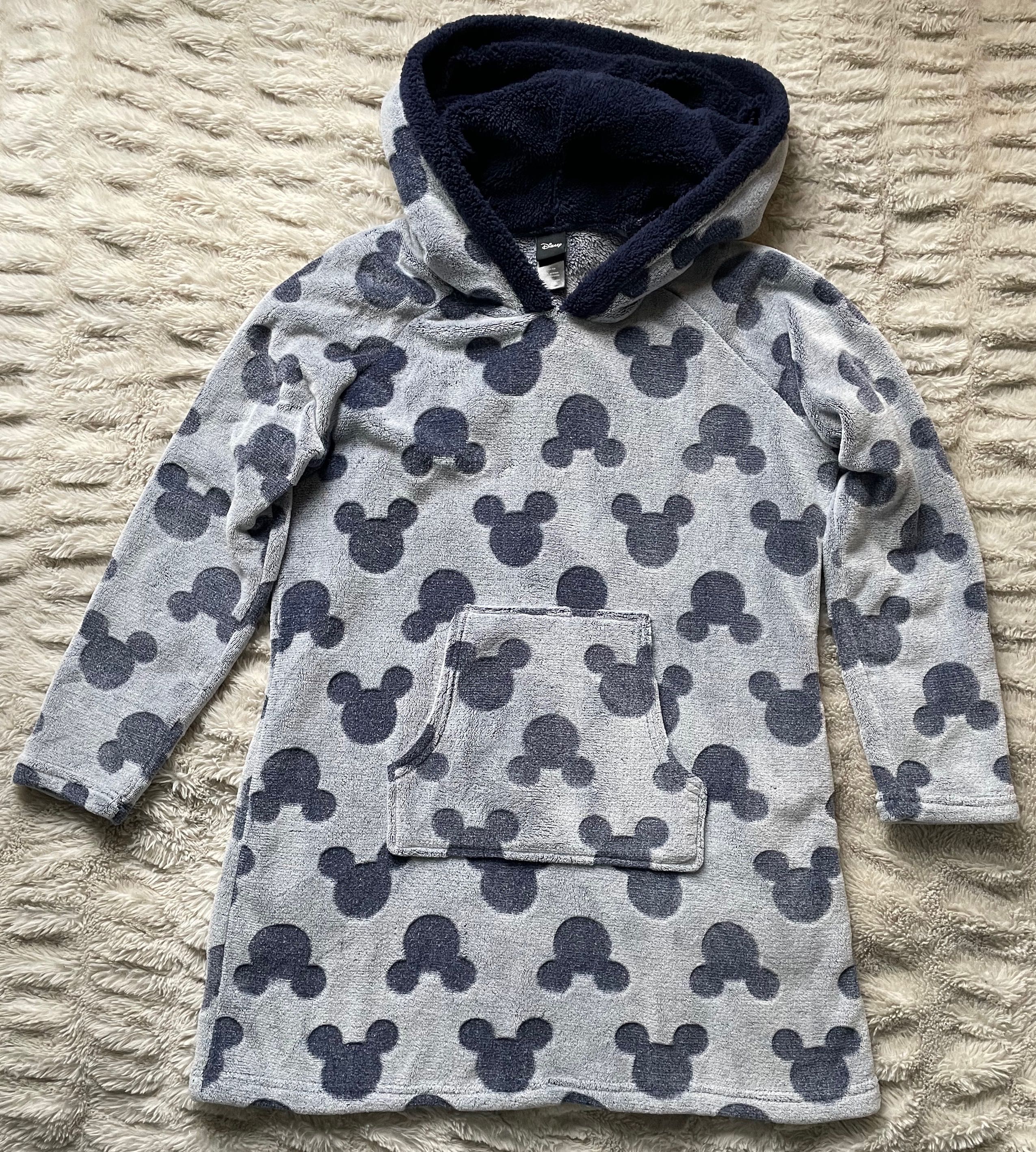 Sukienka polarowa Disney + bluza Old Navy -rozmiar M