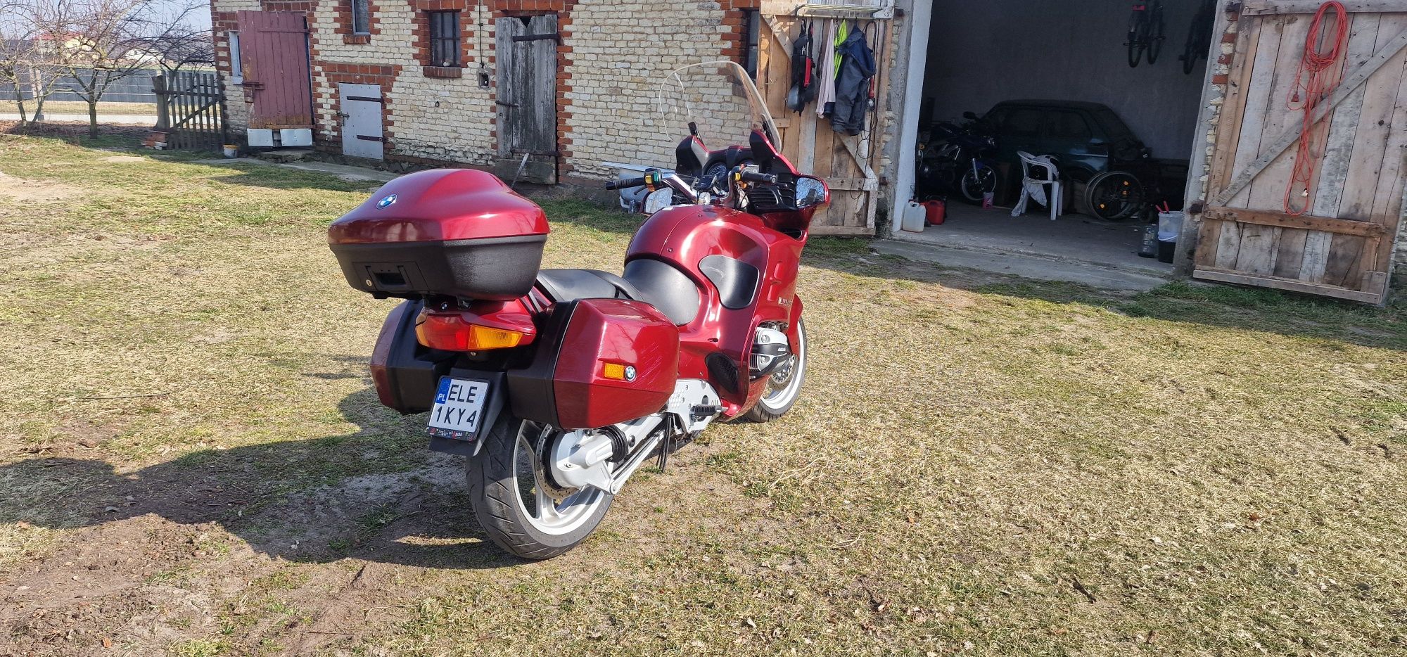 Sprzedam Bmw R1100RT 1998R ABS 3 KUFRY Stan BDB Prywatnie