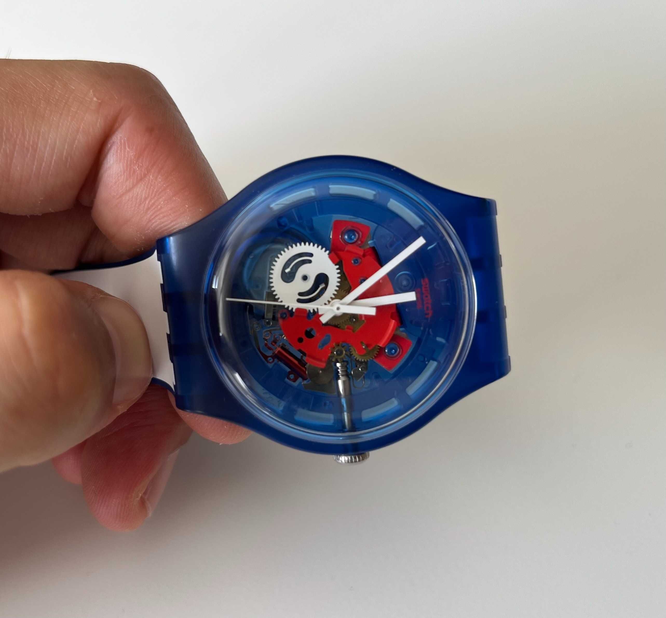 Relógio Swatch movimento quartzo