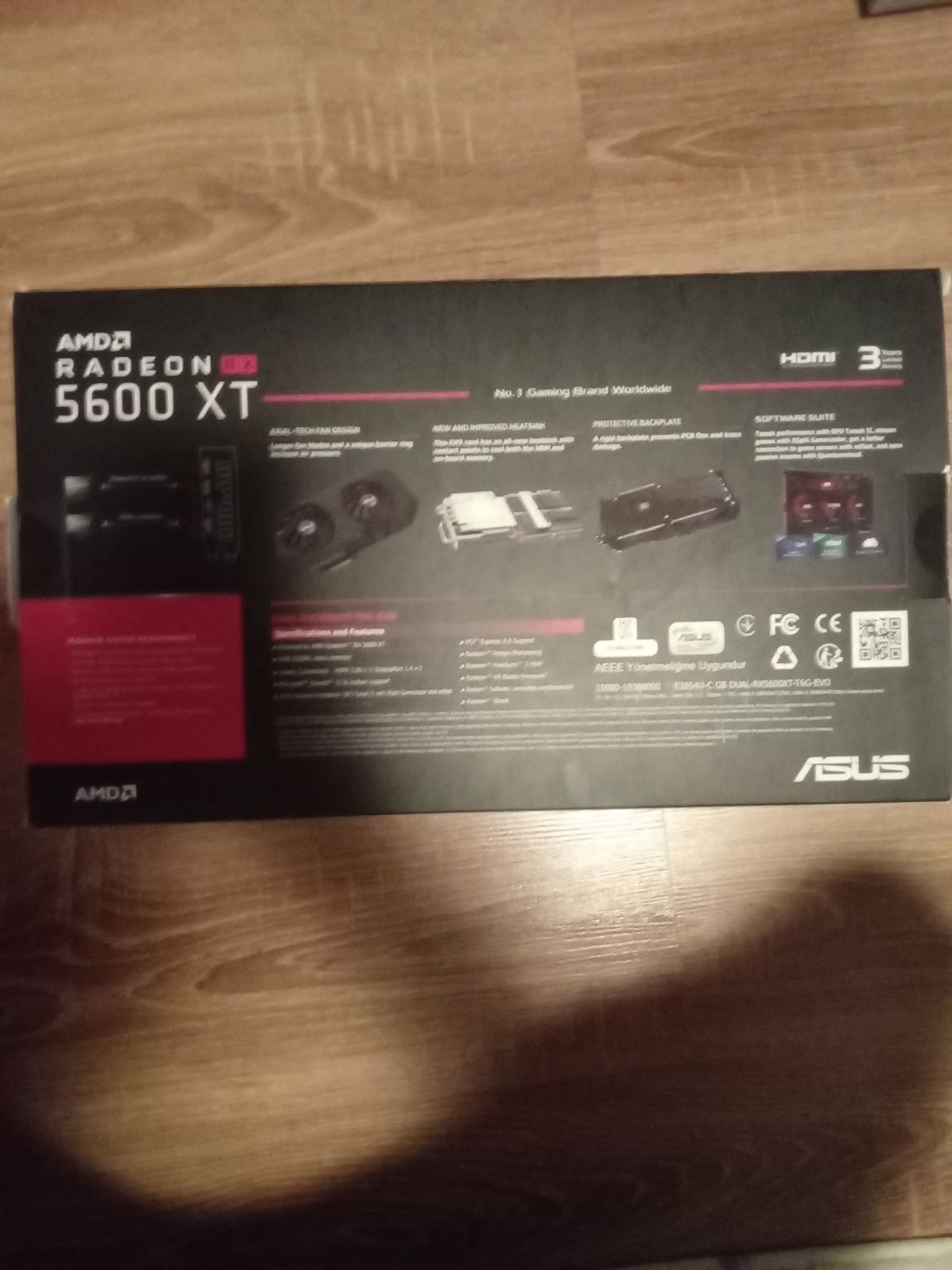 Asus dual radeon rx 5600xt 6gb