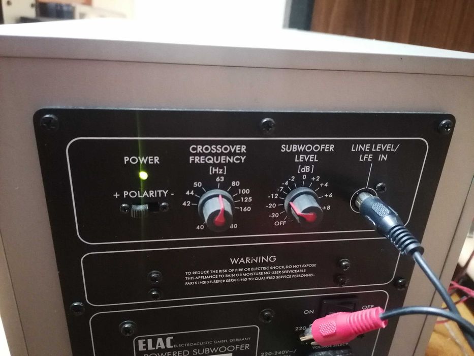 Subwoofer aktywny ELAC SUB 101.2 ESP