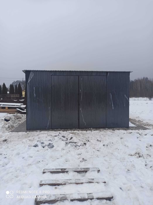 Garaz blaszany 6x5 Garaże 3x5 6x8 Blaszak Garaze Wiaty 6x6 7x5 8x5 4x6