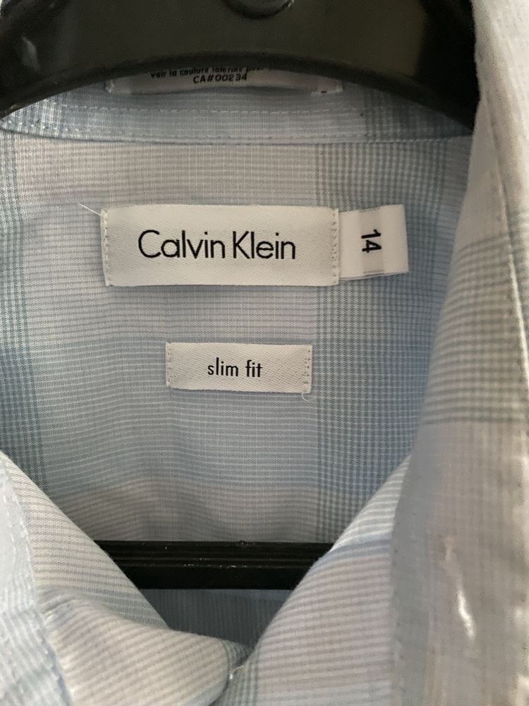 Nowa koszula chłopięca Calvin Klein rozm.14(164cm)