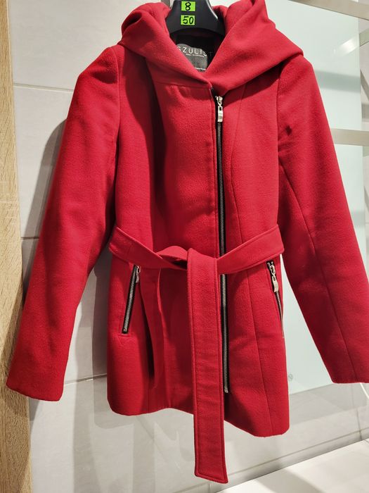 Elegancki Płaszczyk zimowy rozm 38 jak NOWY