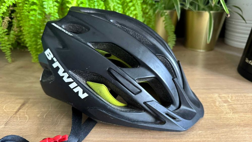 Kask Btwin 500, czarny, rozm. 53-57 cm