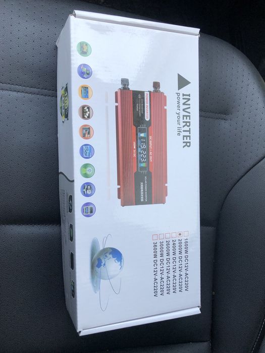 Инвертор питания 2000 W