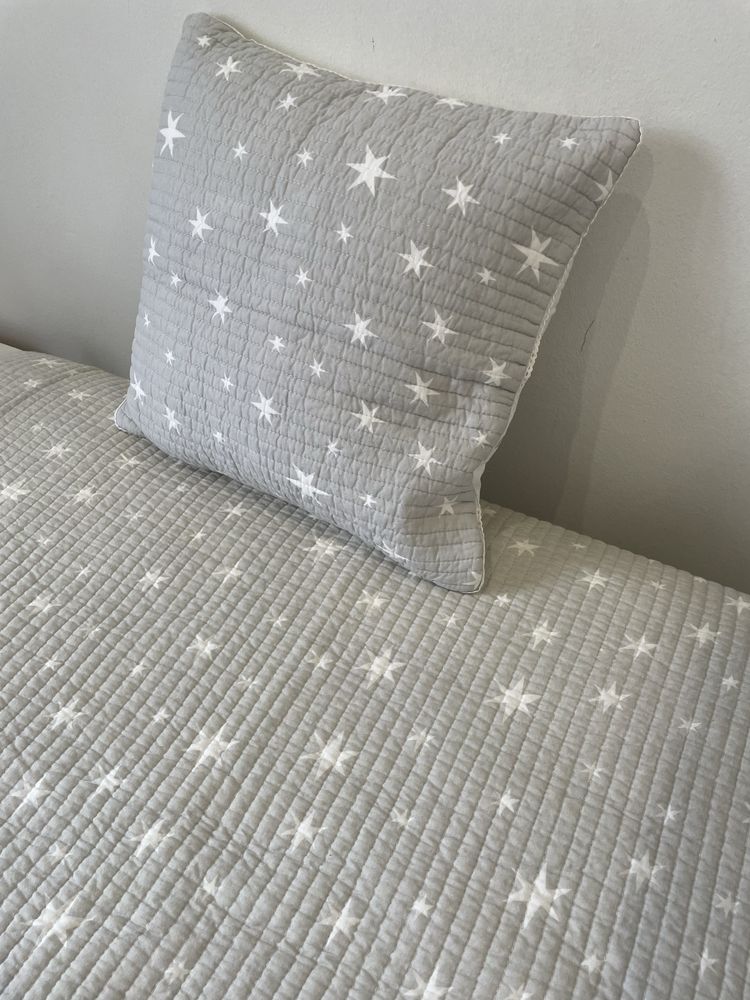 Colcha cama solteiro + almofada (Zara Home)