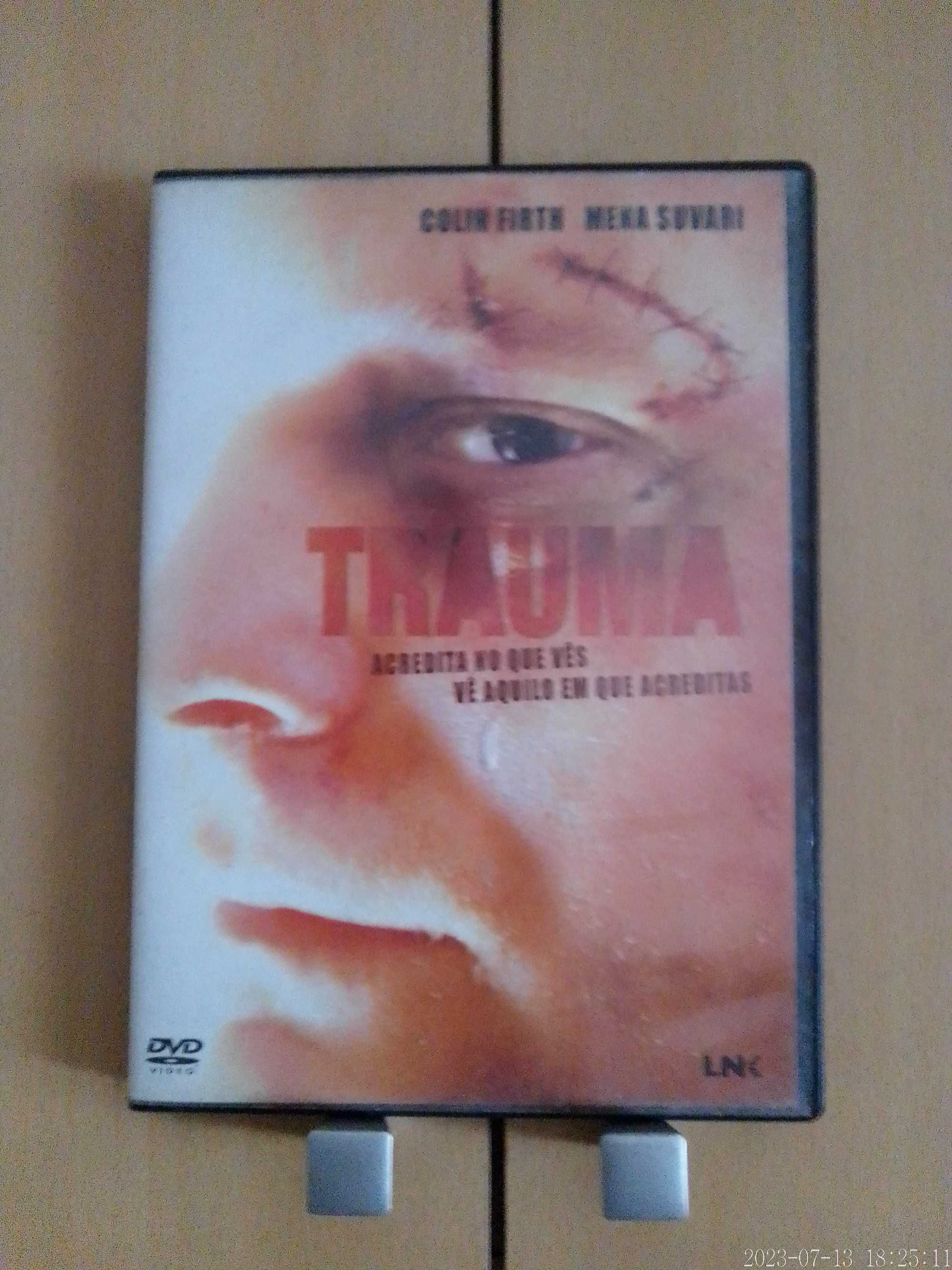 Dvd TRAUMA Filme com Colin Firth Naomie Harris e Mena Suvari Leg.PORT