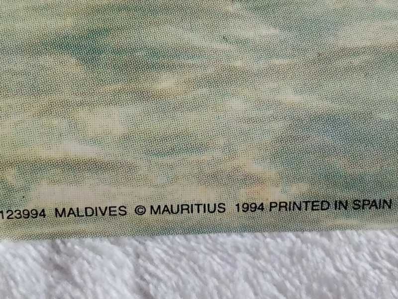 duży Plakat Malediwy Mauritius palmy morze plaża piasek krajobraz