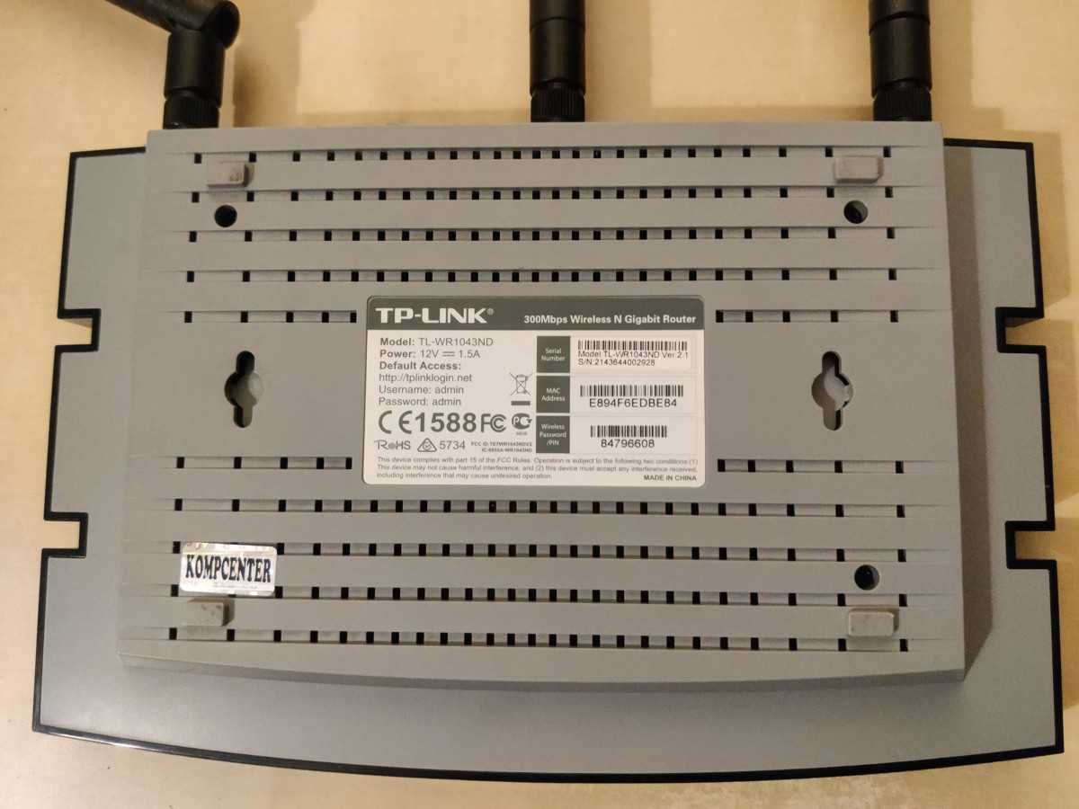 Router Tp-Link TL-WR1043ND z OpenWrt - Internet na USB, karta SIM