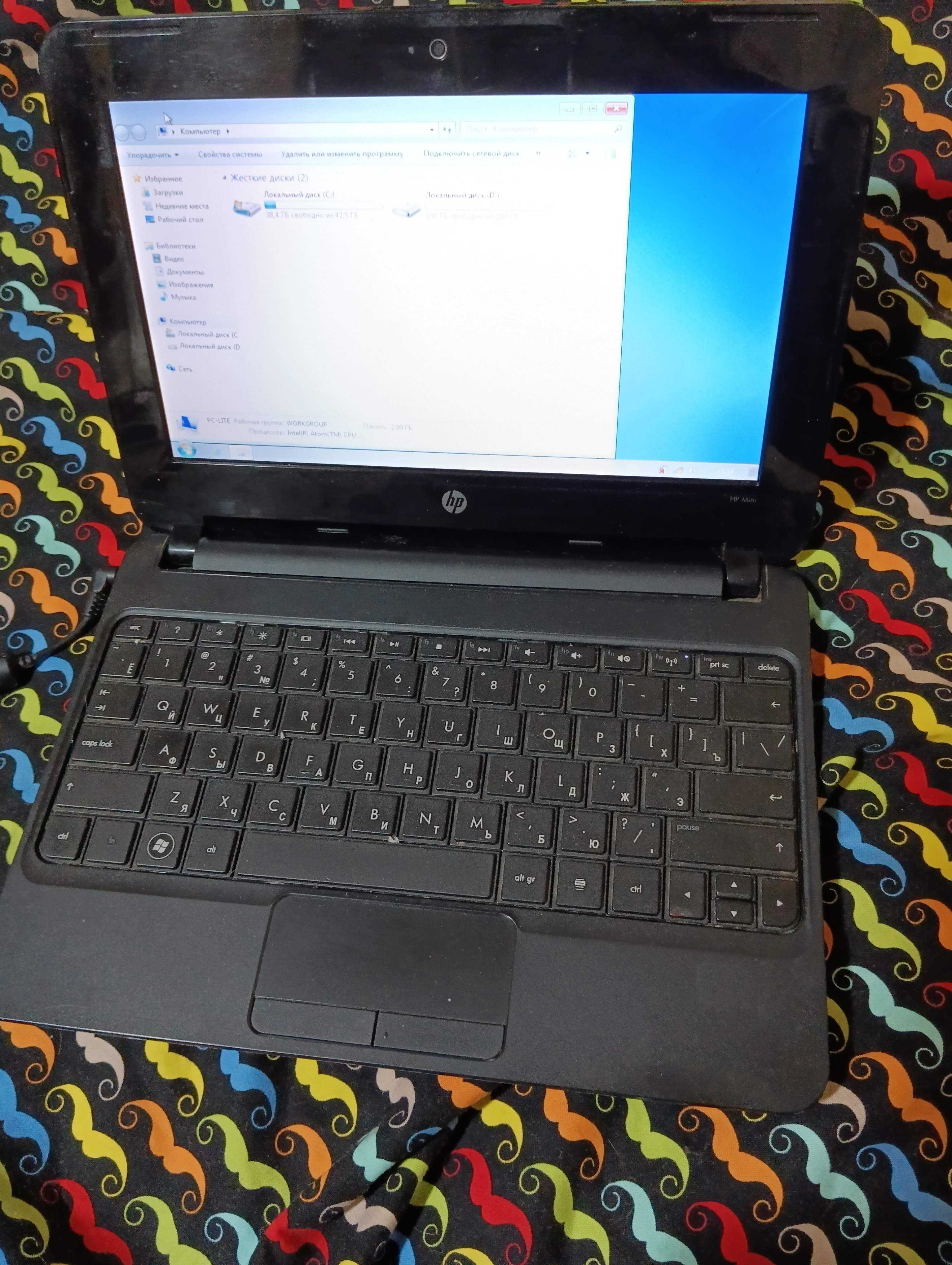 Ноутбук нетбук HP MINI 110-3000