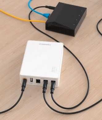 Павербанк ДБЖ для роутера Marsriva KP3 10000mAh 18w