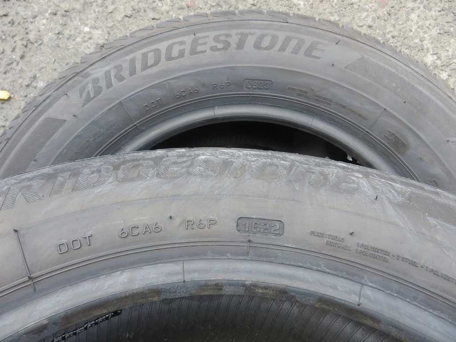 225/60 R16 98V Bridgestone TuranzaT001 Літо 2штуки протектор 7.5мм