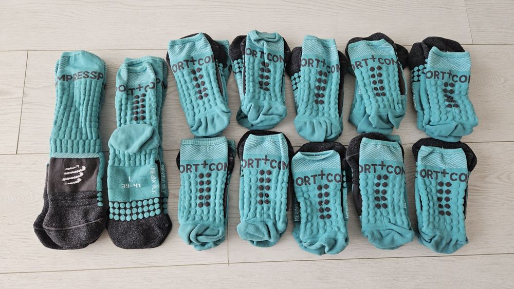 Шкарпетки компресійні трекінгові compressport psr v3 39-41 з шерсті ме