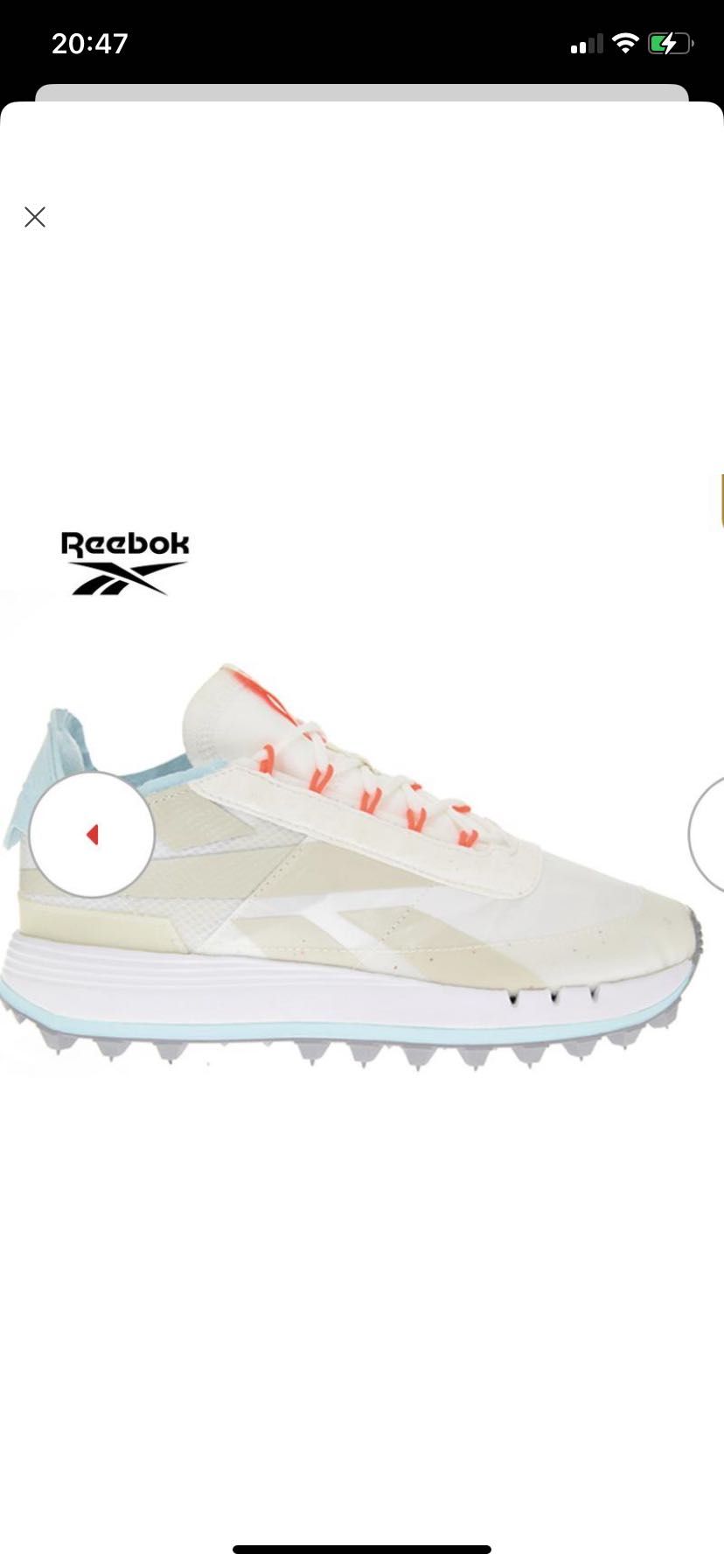 Продам кроссовки Reebok