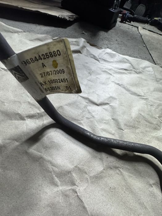 Гидро кабель,трубка ліва/права CitroenC5