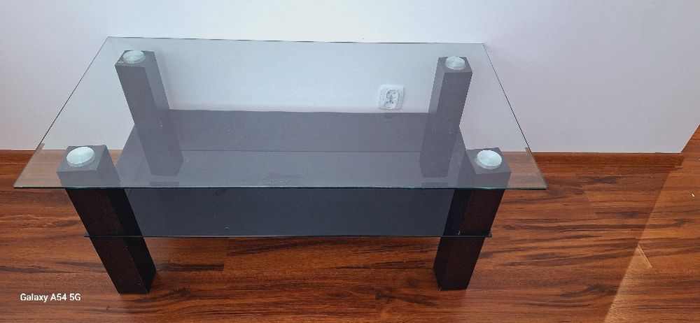 Stolik szklany używany