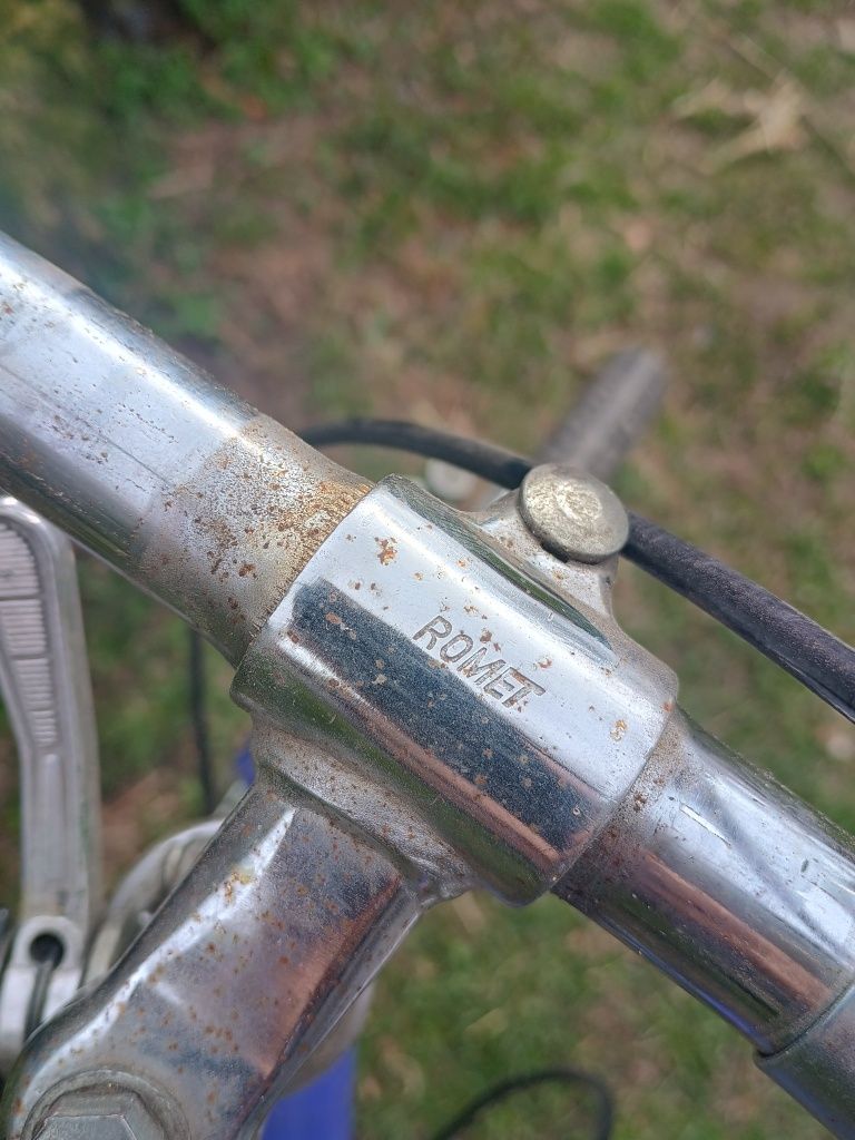 Rower Romet zenit PRL garażowany składak retro stan bdb- przerzutki