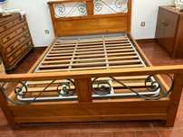 Cama casal madeira