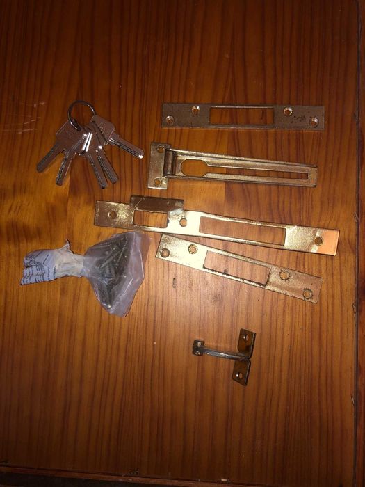 Porta de Madeira de rua,  blindada