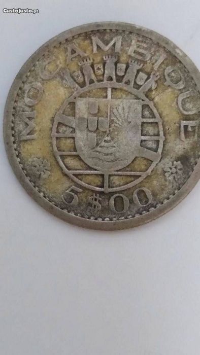 Conjunto 3 moedas Moçambique 1960