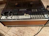 Magnetofon szpulowyUnitraZK M2404S Stereo kolekcjonerski vintage z PRL