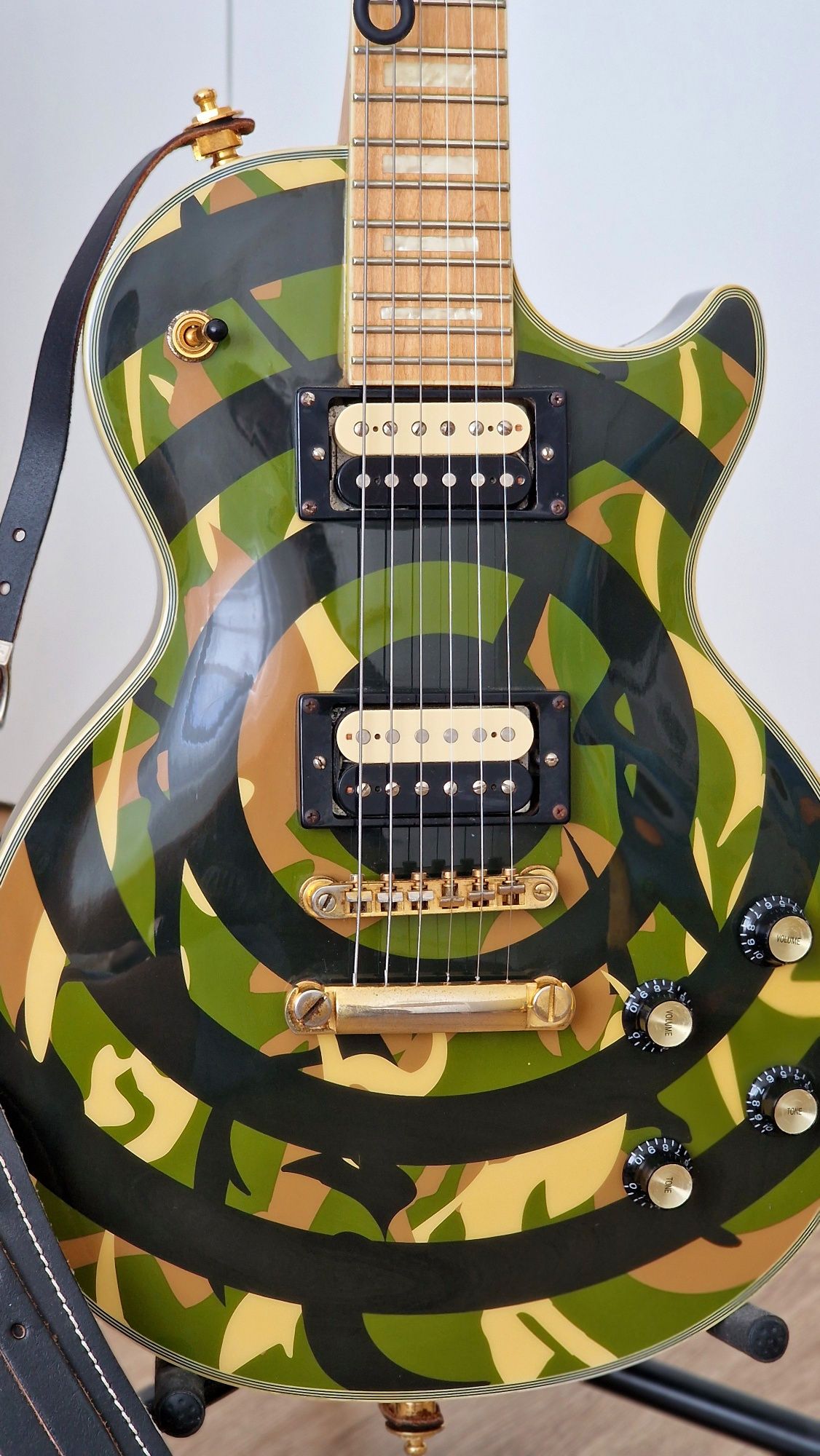Epiphone Zack Wylde Camo
Seymour h 2.0 HU Pickup Set Zebra