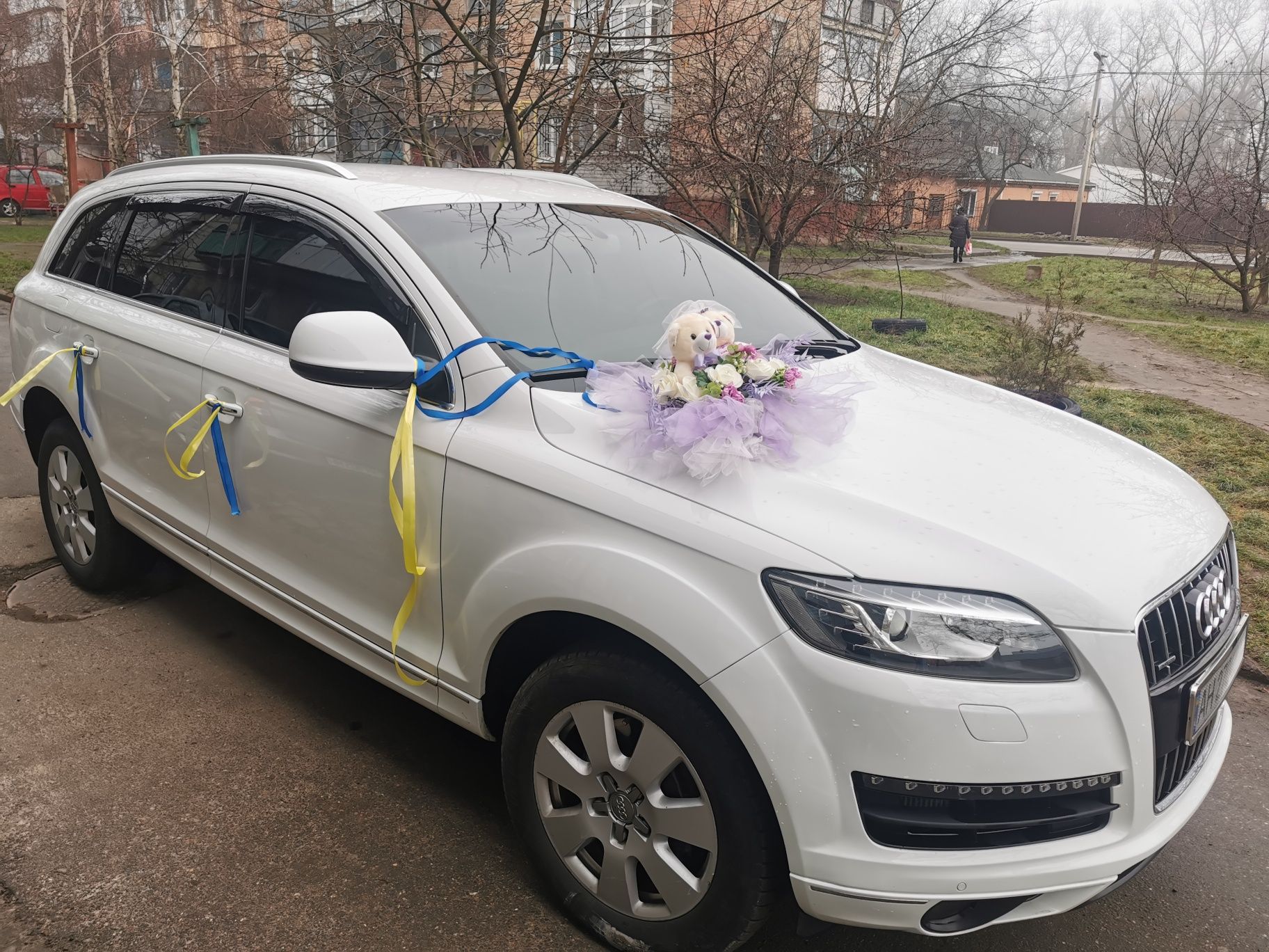 Авто на свадьбу (Весілля) прокат, аренда весільної автівки. Audi q7