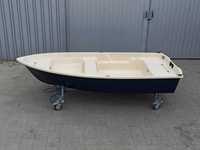 łódź łódka wędkarska motorowo-wiosłowa AGATA 333 dwupłaszczowa