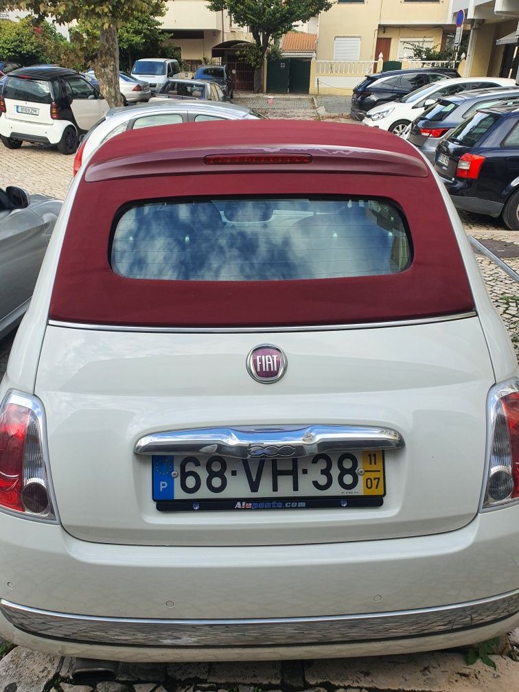 Fiat 500c cabrio impecável