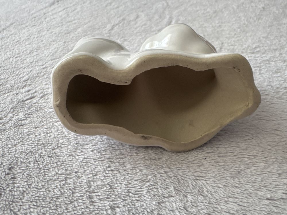 Biały kotek - kot ceramiczny