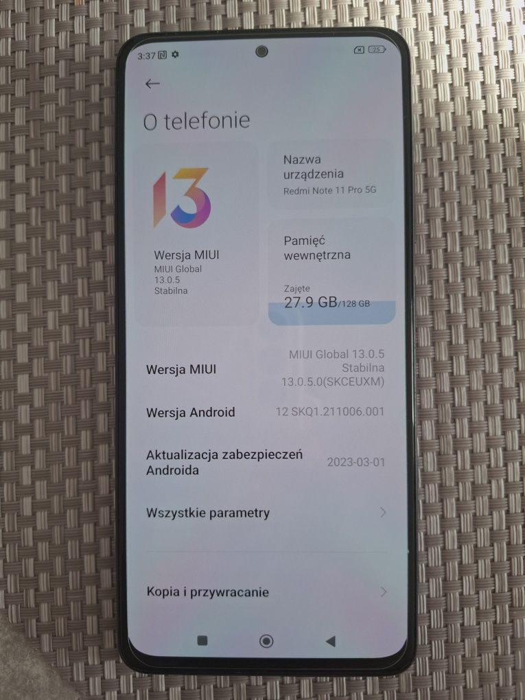 Telefon Xiaomi Redmi Note 11 Pro 5G