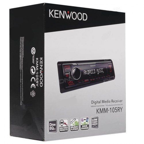 Автомагнитола KENWOOD KMM-105RY / GY