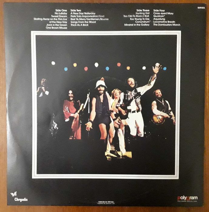 Jethro Tull disco de vinil "Bursting Out"