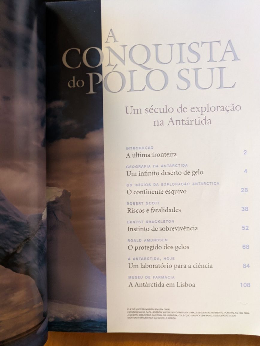 A Conquista do Pólo Sul da National Geographic