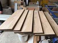 Stopnie dębowe 110cm x 30cm x 3cm STOLARSTWO na wymiar
