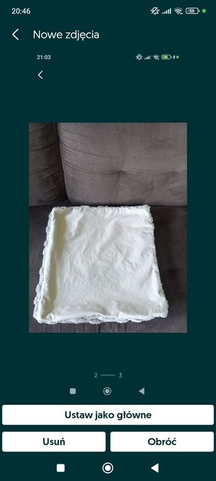 Poszewki na poduszki 45x45 cm