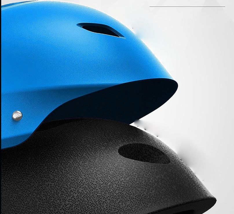 Kask narciarski M 52-58 cm niebieski dla dzieci i dorosłych