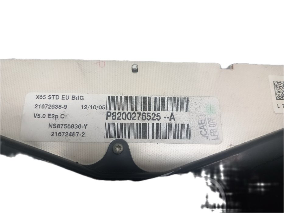 Quadrante / painel de instrumentos RENAULT Clio II (BB0/1/2_, CB0/1/2_