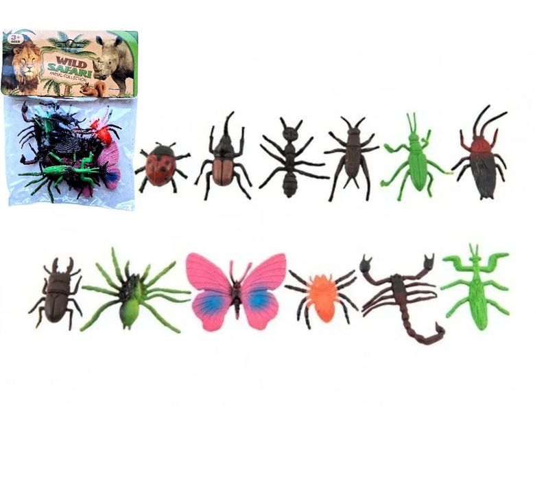 Zwierzaki owady insekty zestaw dla dziecka