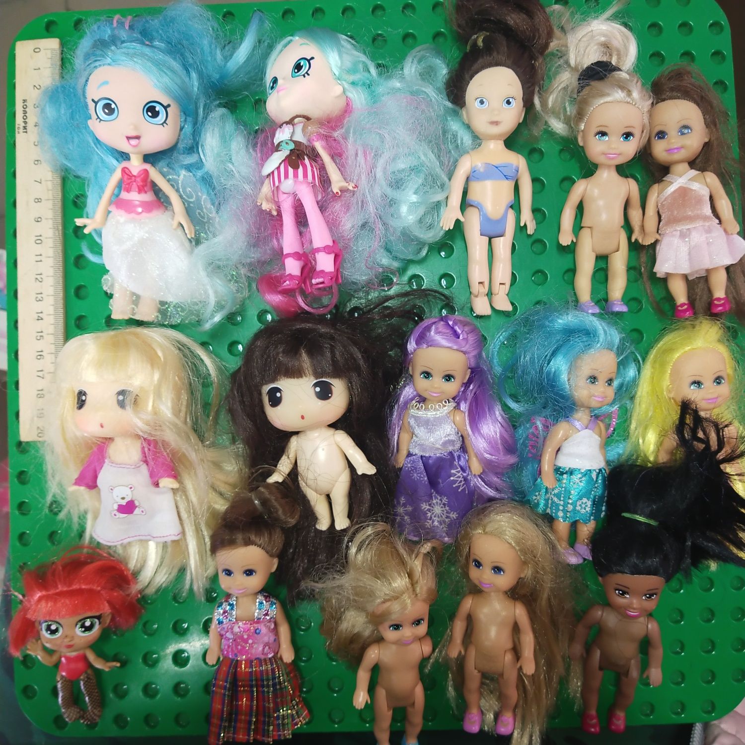 Ляльки куклы Enchantimals Hairdorables Rainbow High shimmer and shine