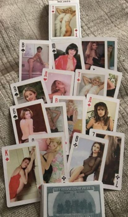 Карты игральные сувенирные Модели